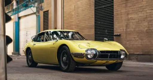 1967 Toyota 2000 GT Bendix Yellow